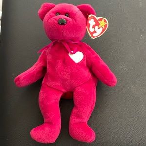Ultra-Rare Valentina Beanie Baby with Errors